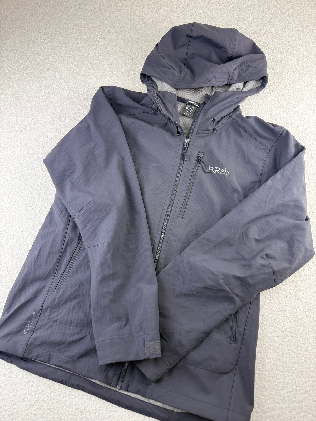 Rab Hooded Softshell Outdoor Jacket | C:46 L:28