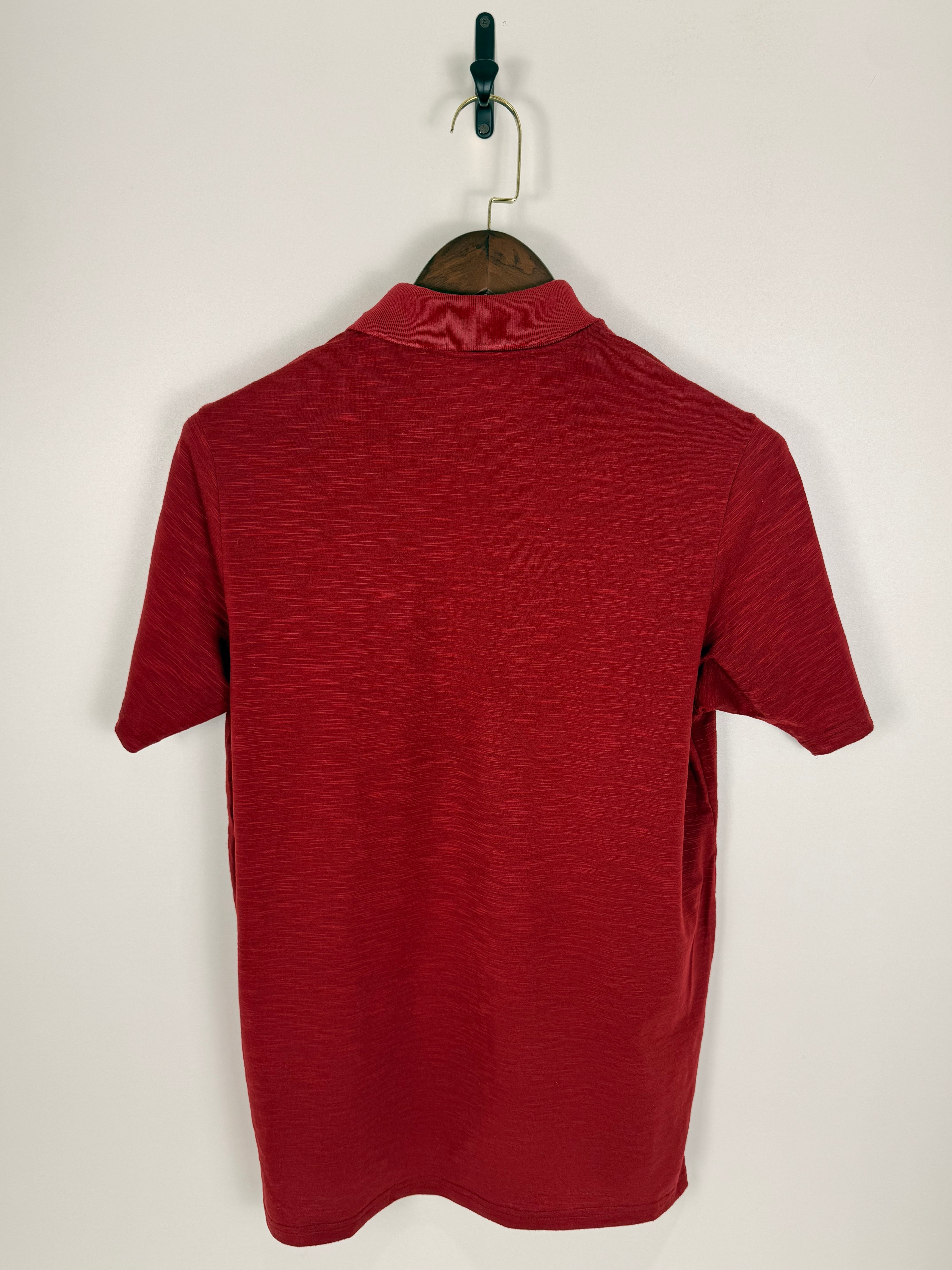 High Colorado Textured Red Polo | C:42 L:28