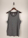 Heather Grey Classic Sleeveless Tank Top | C:     L: