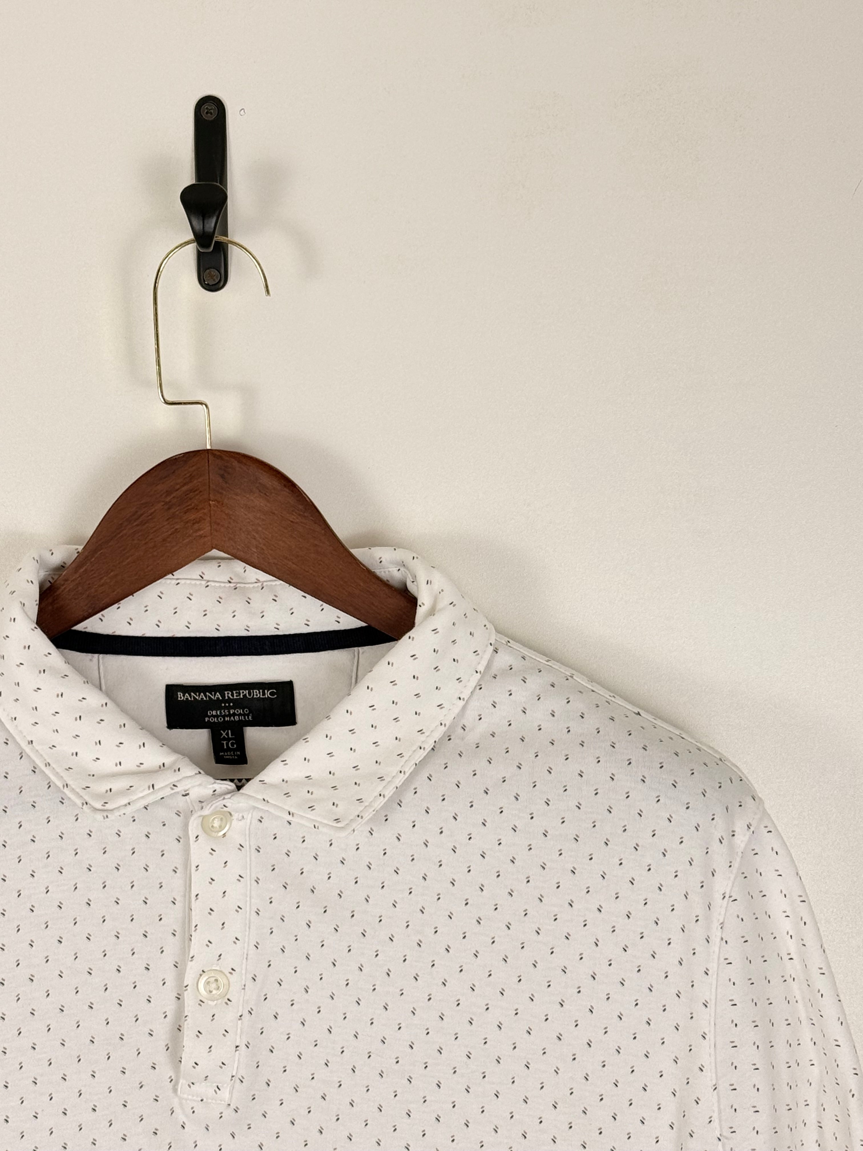Banana Republic Micro-Print Polo | C:50 L:29