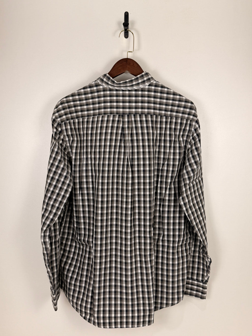 Dockers Grey Check Button-Down Shirt | C:52 L:31