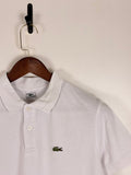 Lacoste White Polo Shirt | C:42 L:26