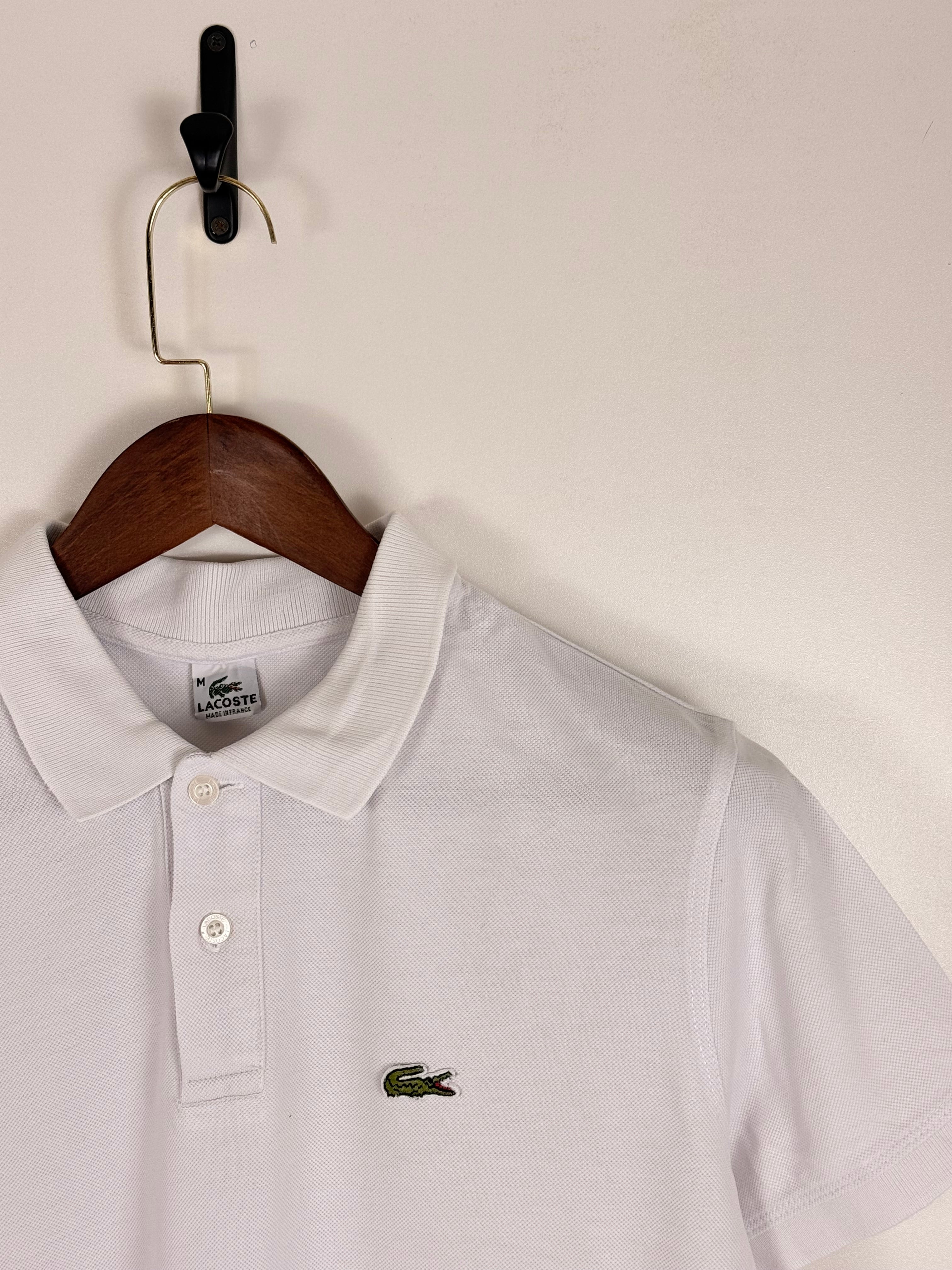 Lacoste White Polo Shirt | C:42 L:26