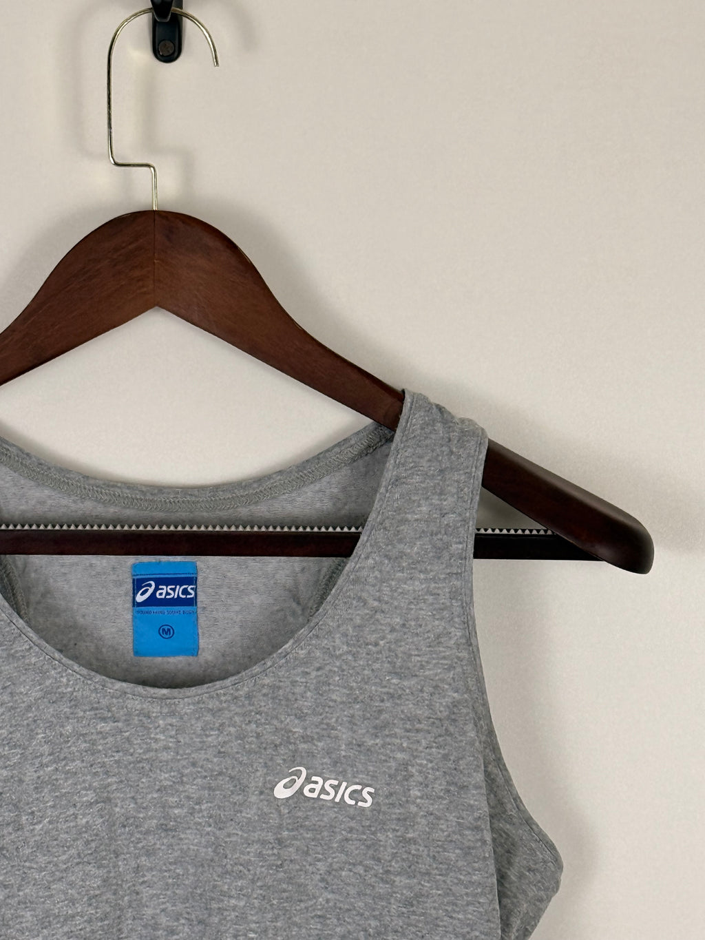 Asics Grey Tank Top | C:     L: