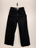 Mango High Waist Wide Leg Cropped Jeans
