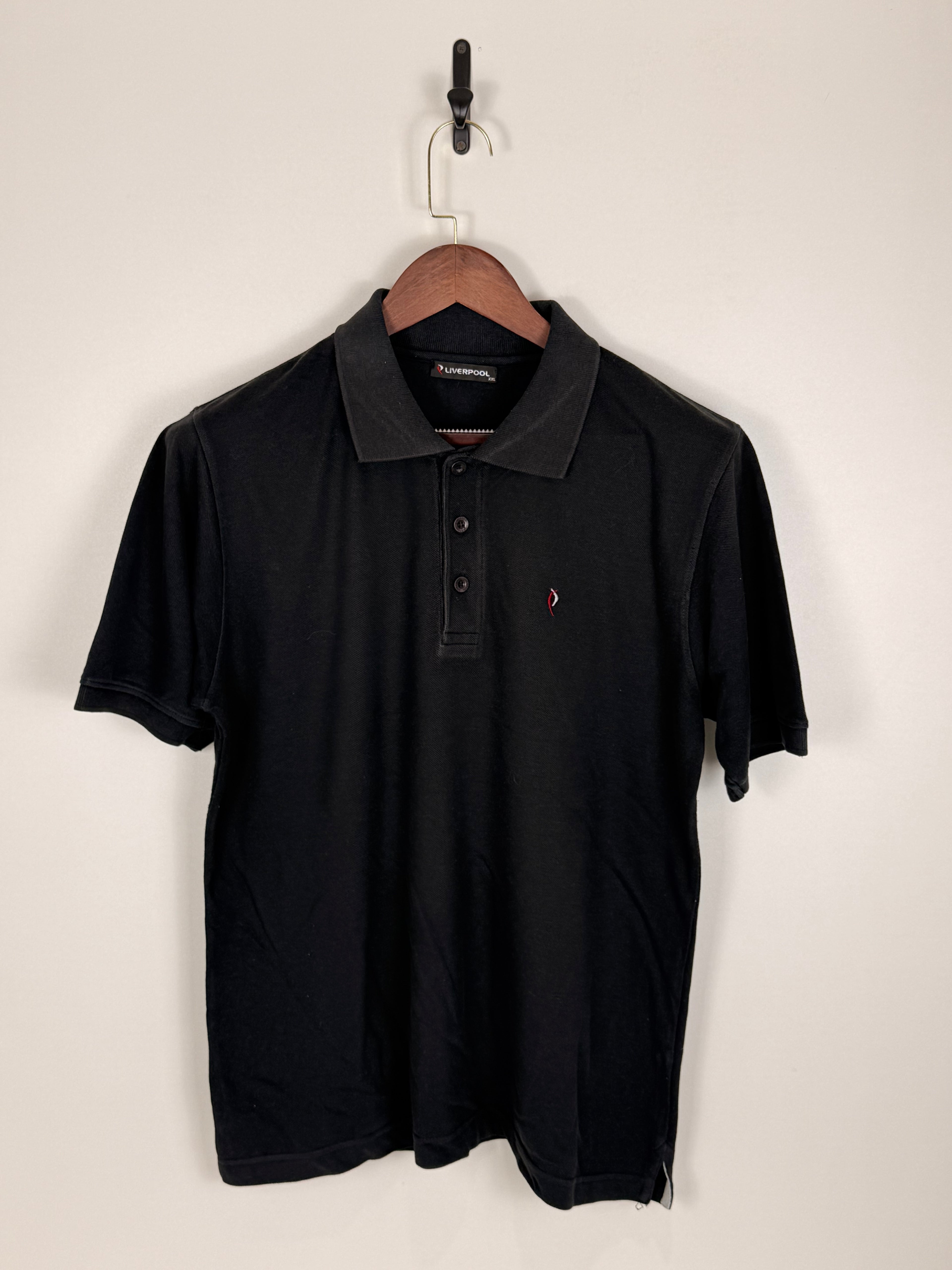 Black Liverpool Polo | C:44 L:27