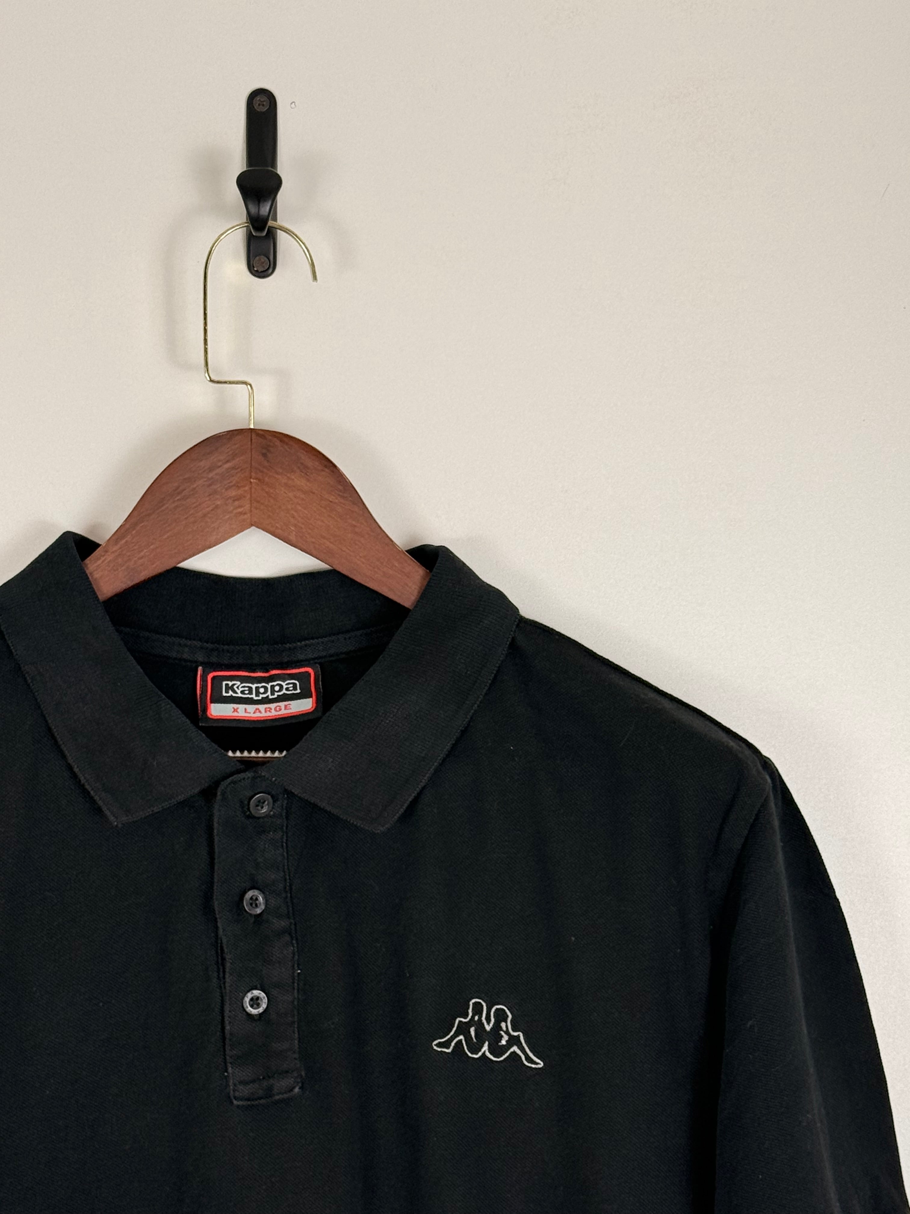 Kappa Black Polo Shirt | C:50 L:27