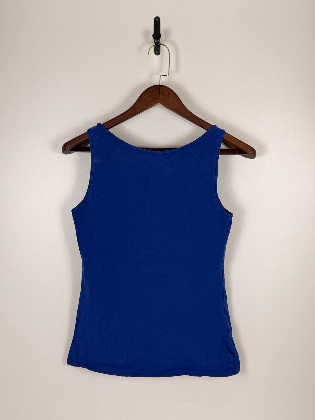 H&M Basic Royal Blue Scoop Neck Tank Top | C:    L: