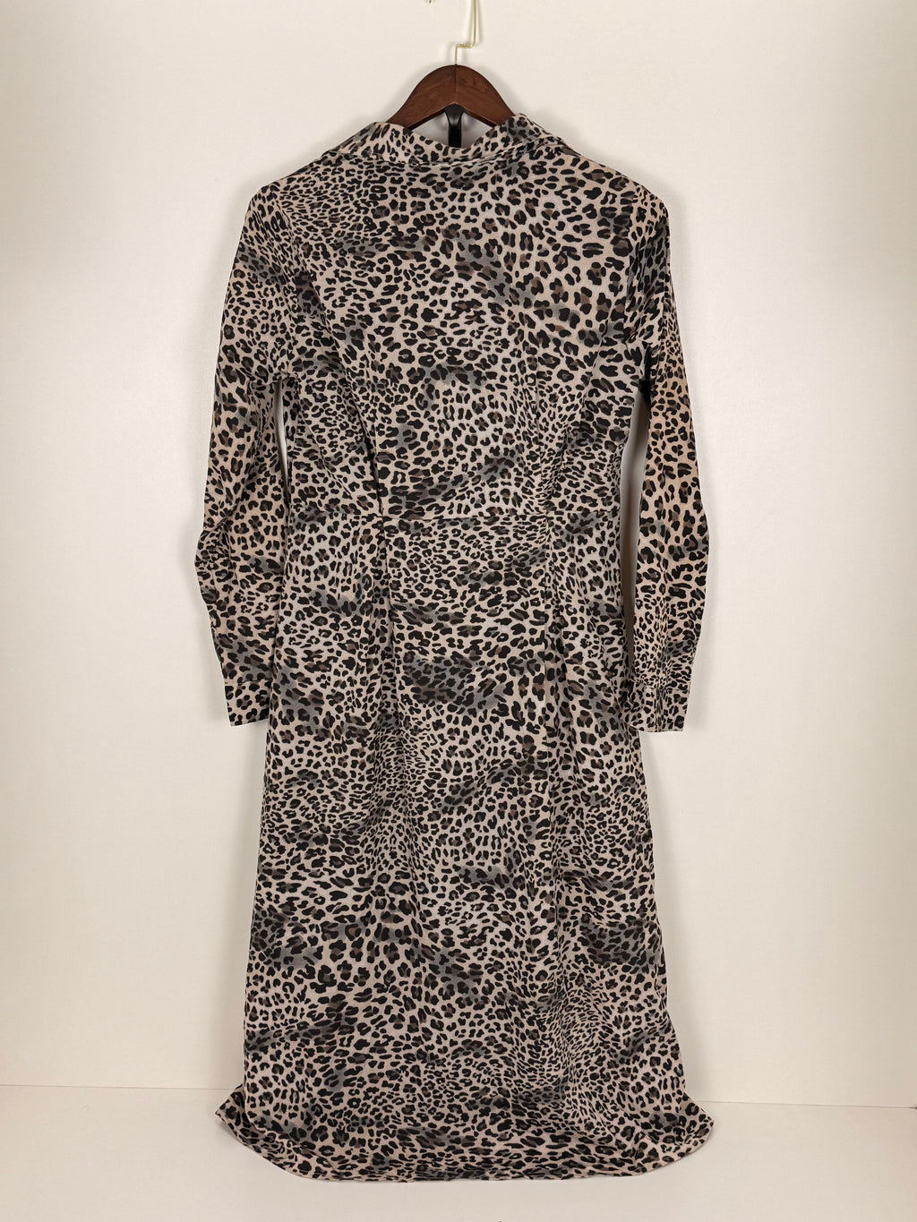 Leopard Print Shirt Dress