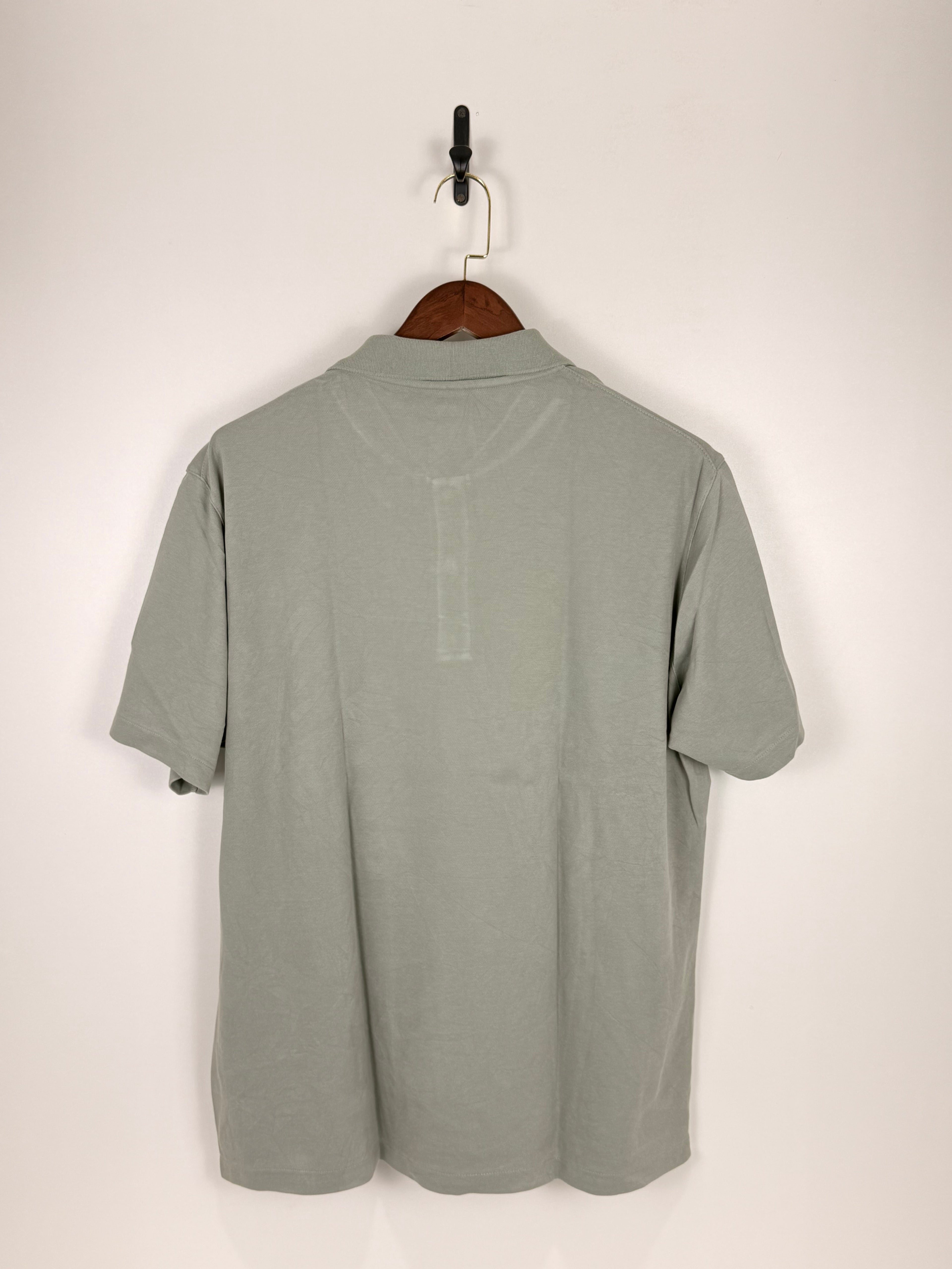 Uniqlo Mist Green Piqué Polo | C:50 L:30