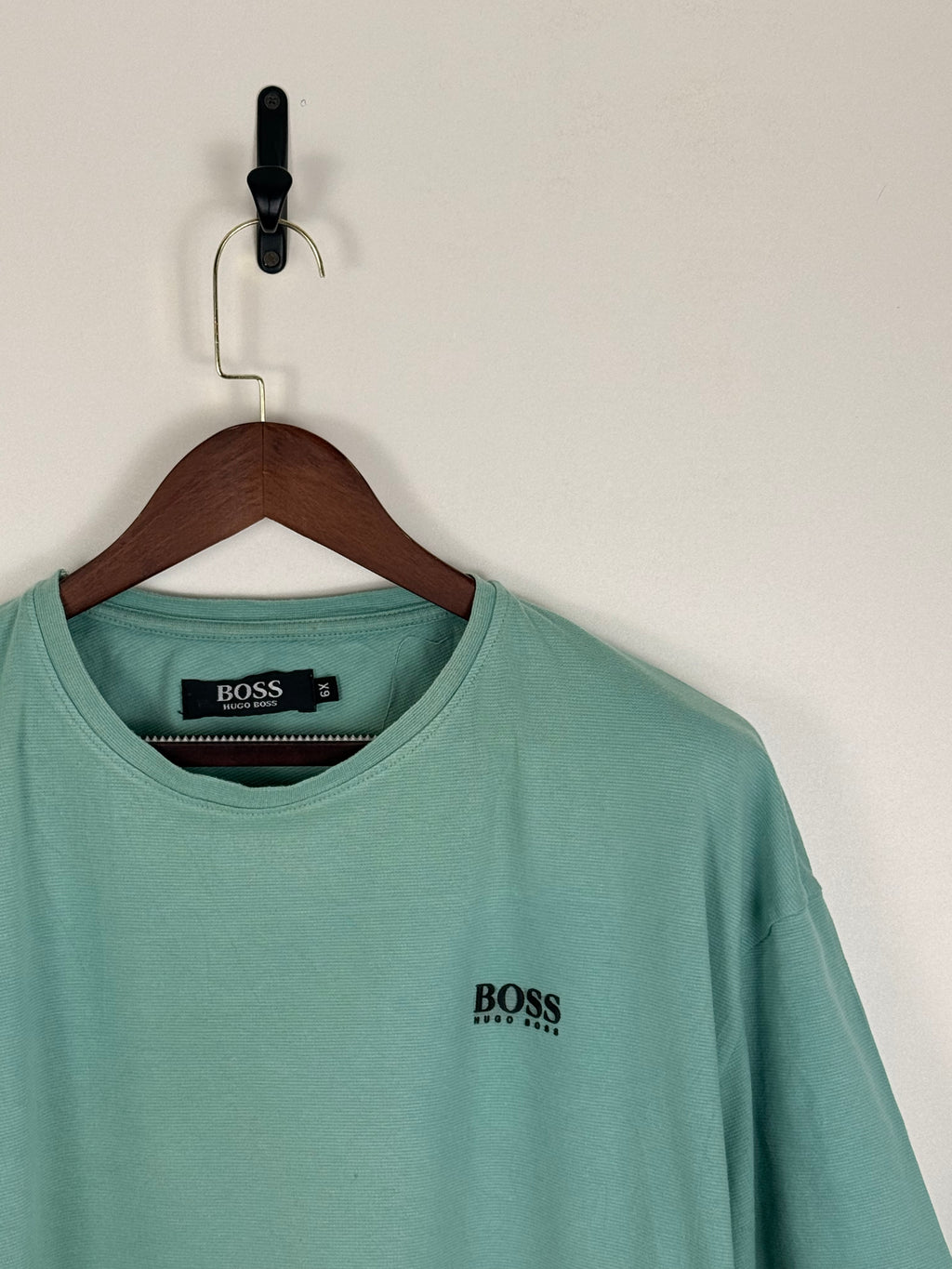 BOSS Hugo Boss Mint Green Essential T-Shirt | C:54 L:32