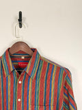 Explorer Multicolor Striped Textured Shirt | C:48 L:30