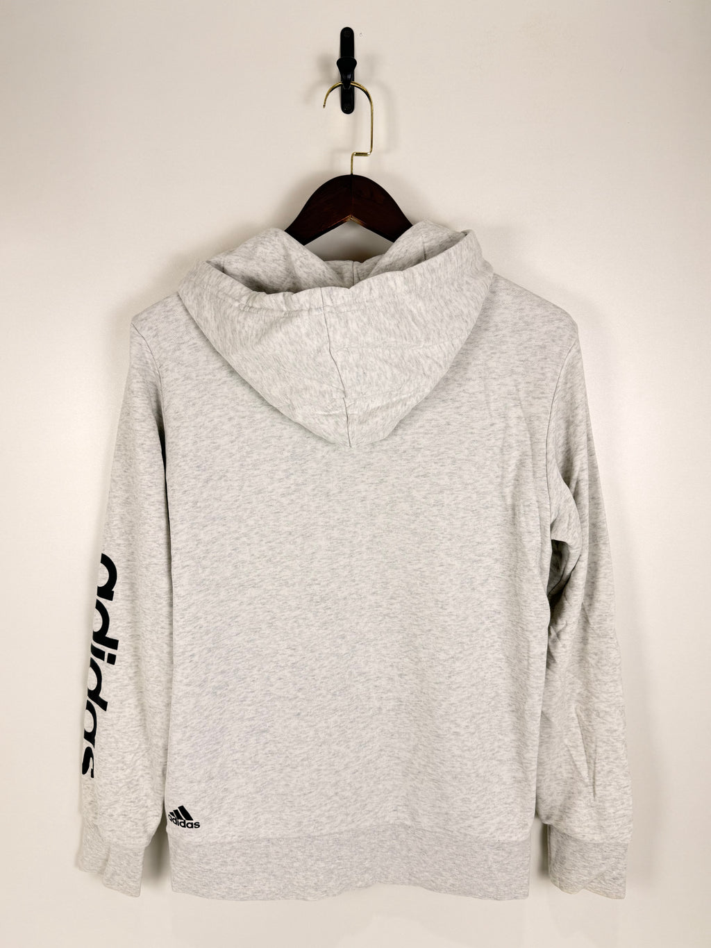 Adidas Light Grey Zip-Up Hoodie | C:44 L:27