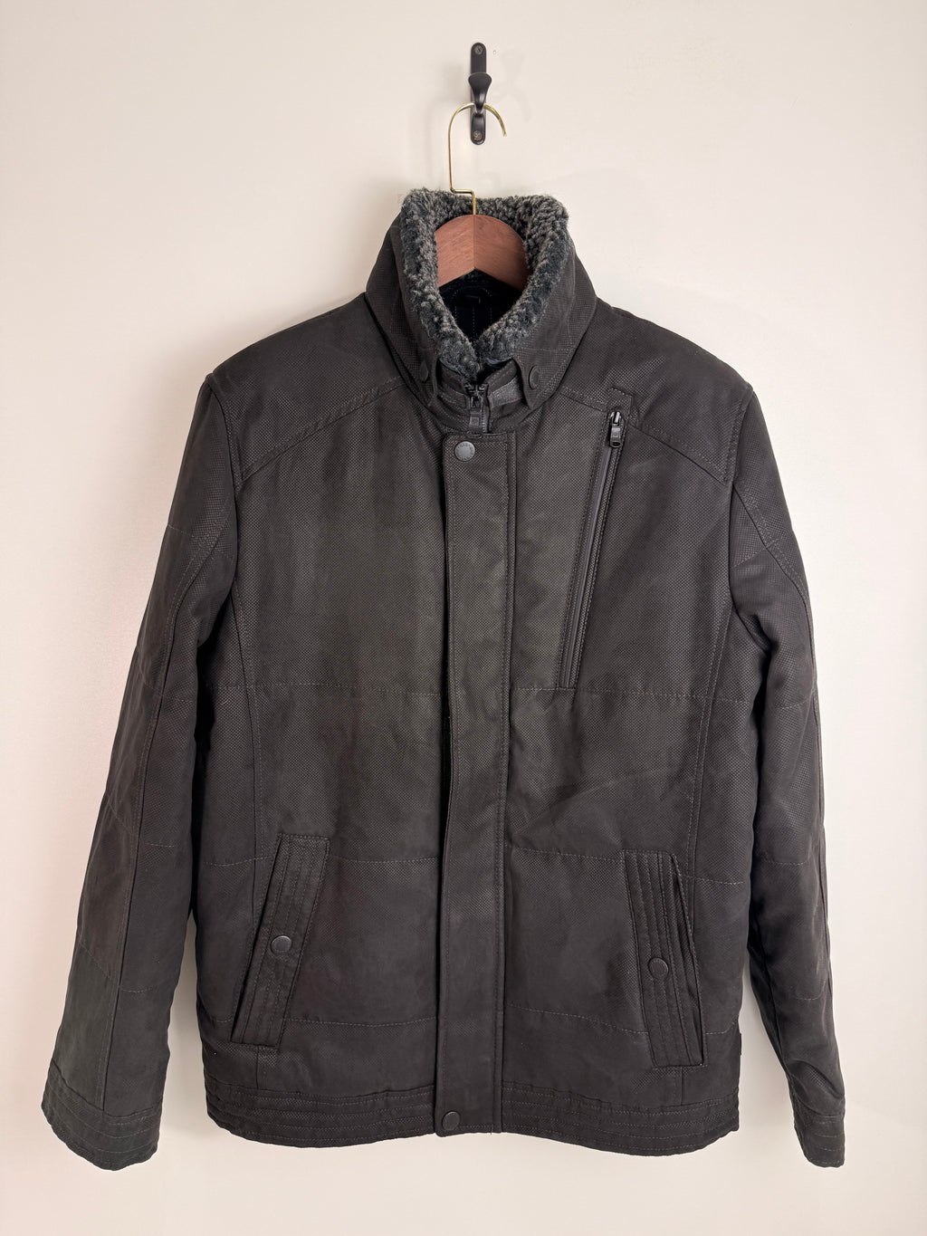 DNR sherpa Collar Heavy Jacket