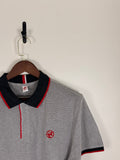 Vintage Contrast Collar Polo | C:   L: