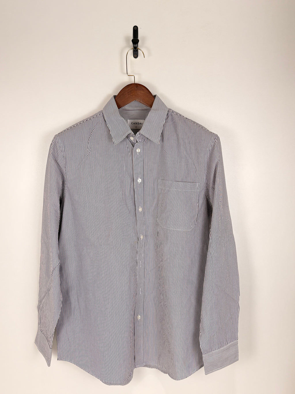 C&A Fine Stripe Button-Down Shirt | C:48 L:31