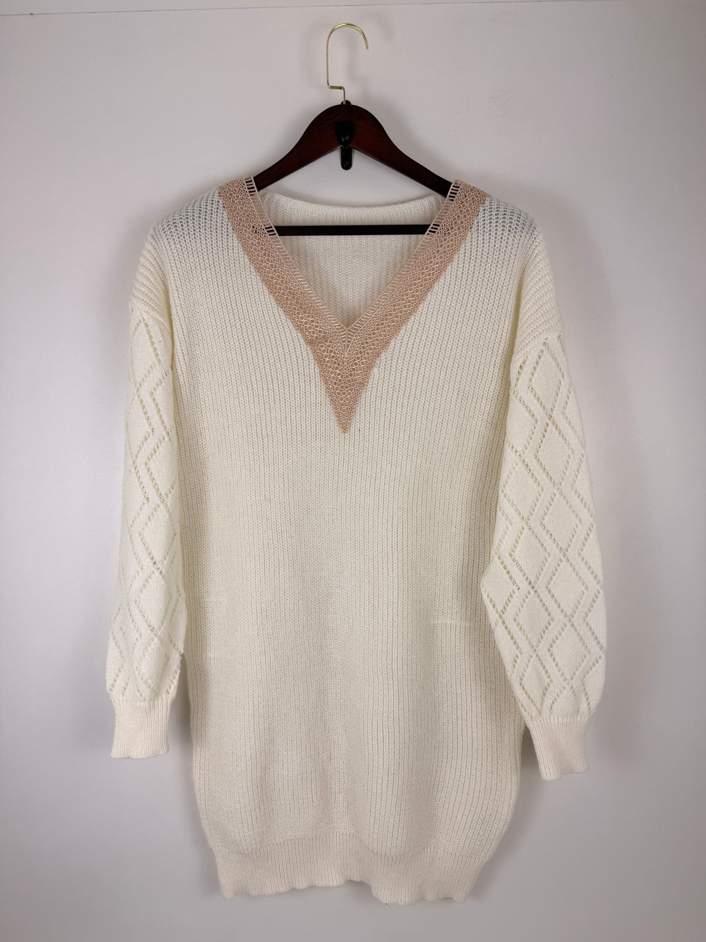 V-Neck Knit Tunic