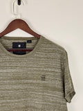 G-Star Raw Olive Heather Crew Neck Tee | C:46 L:32