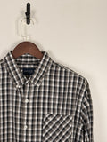 Dockers Grey Check Button-Down Shirt | C:52 L:31