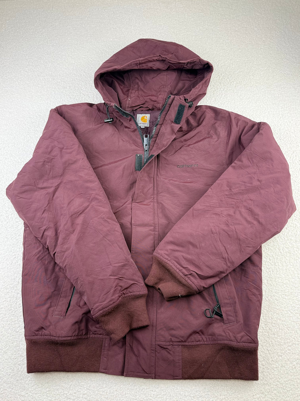 Vintage Carhartt Hooded Jacket | C:46 L:28