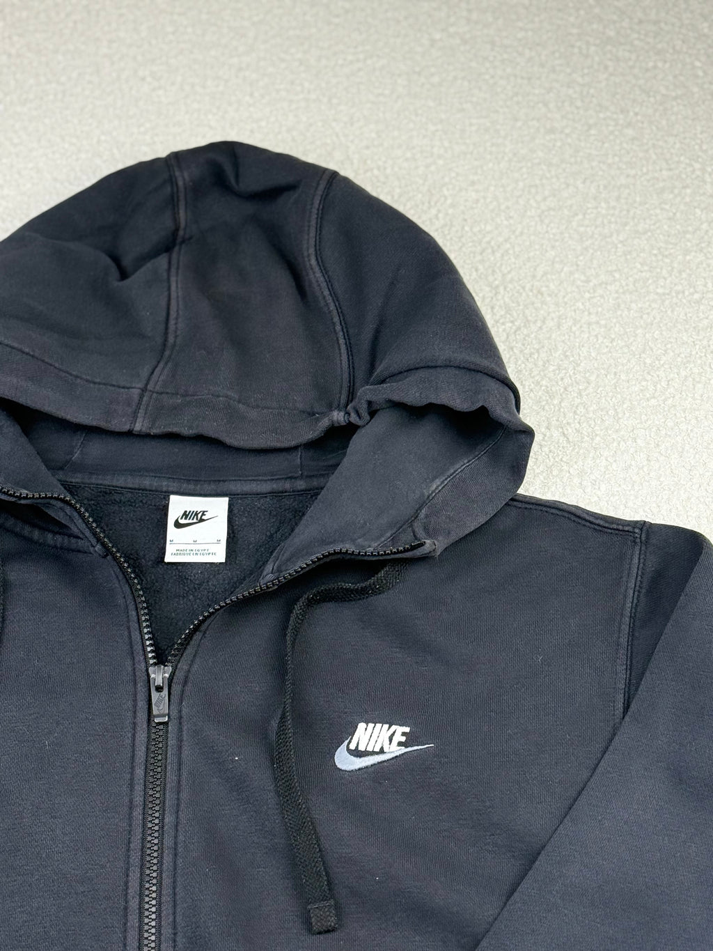 Vintage Nike Logo Zip-Up Hoodie | C:50 L:27