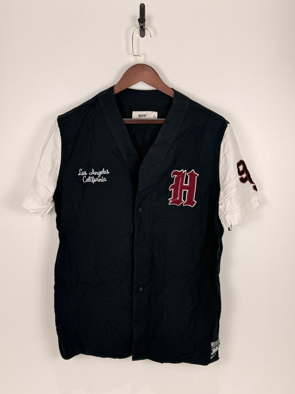 Button Up Baseball Jersey