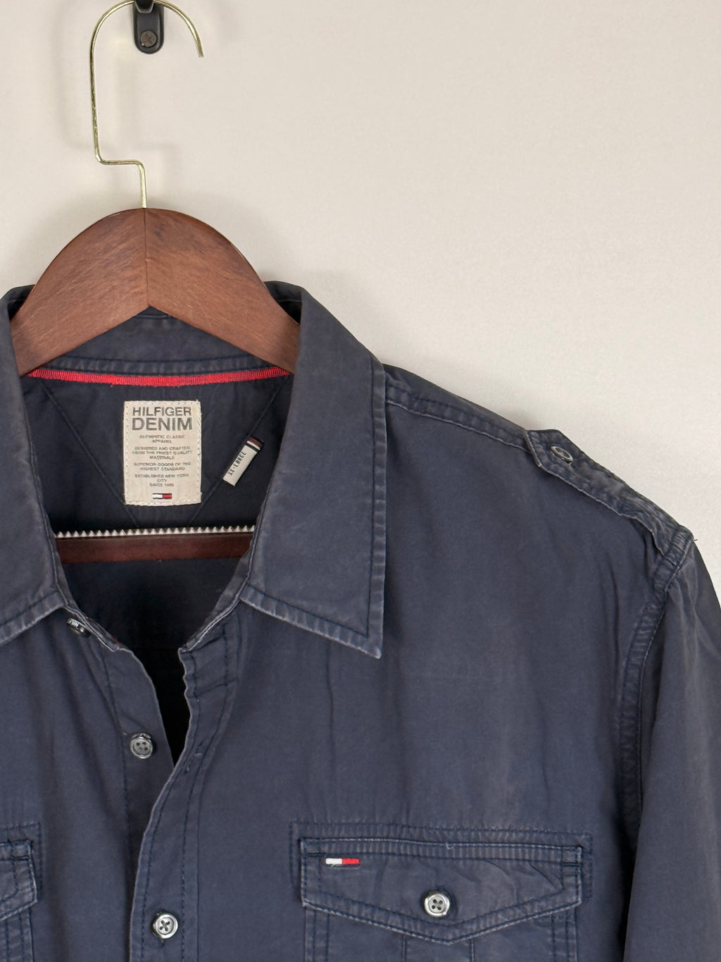Tommy Hilfiger Denim Utility Shirt | C:48. L:31