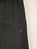 Nike Black Textured Thermal Trousers | W:   L: