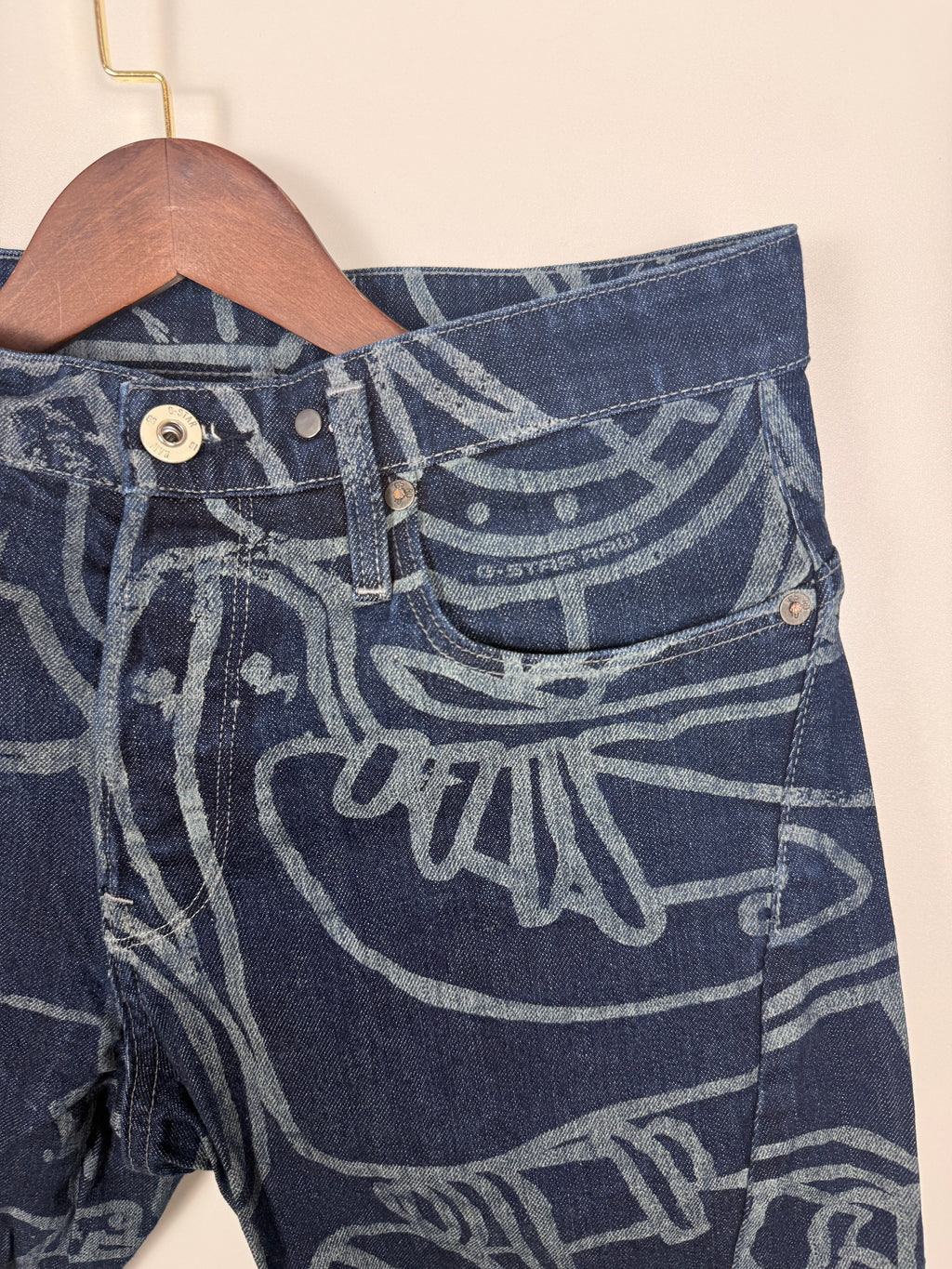 G Stat Raw Relaxed Fit Jeans