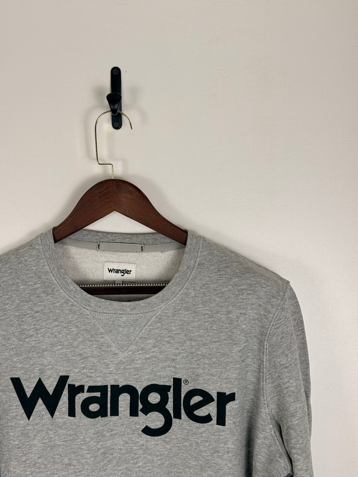 Wrangler Grey Logo Sweatshirt | C:48 L:29