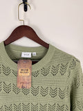 Pointelle Knit Sweater