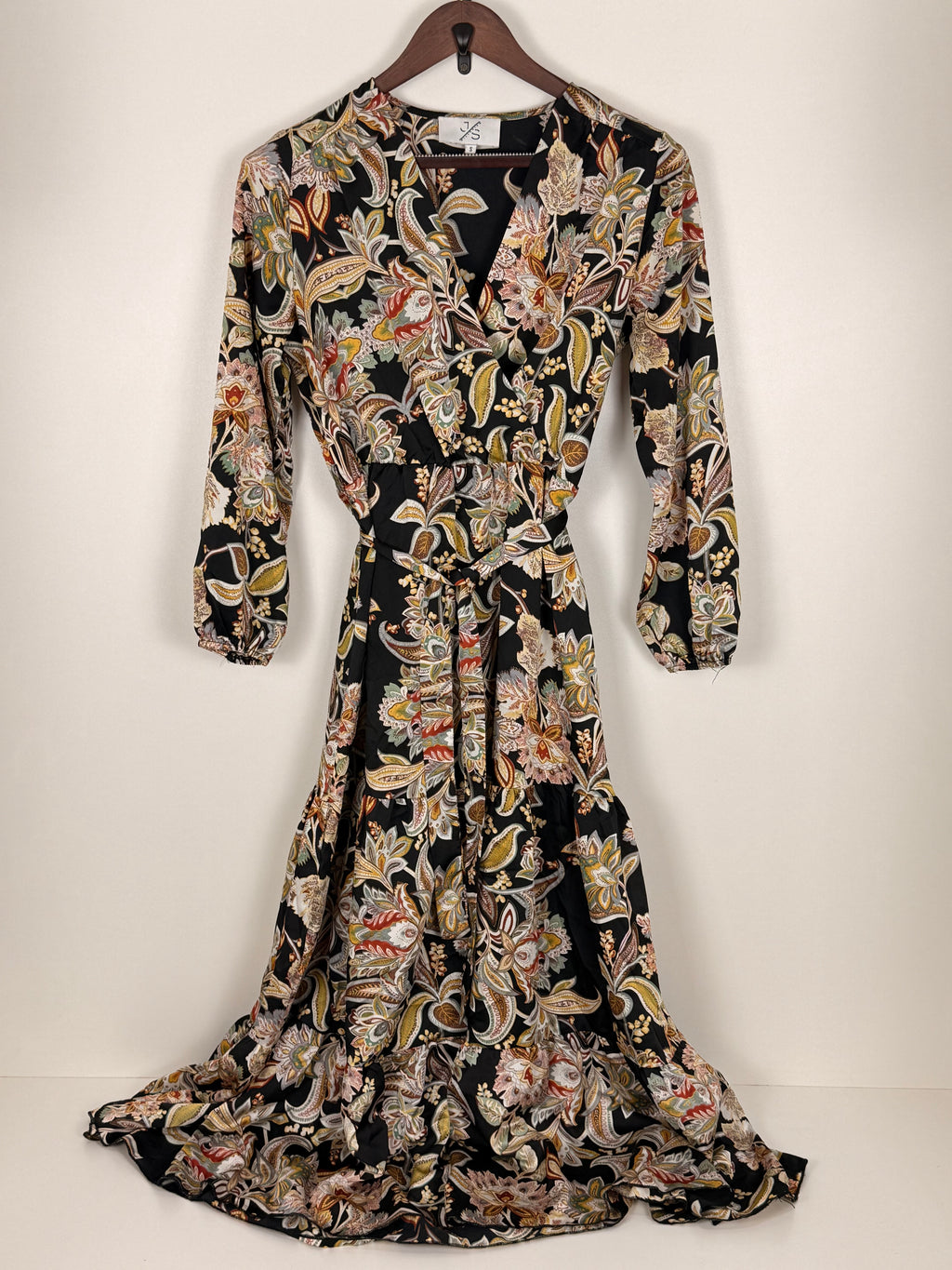 Floral Wrap Dress