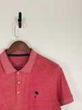 Esprit Red Heathered Palm Tree Polo | C:42 L:28