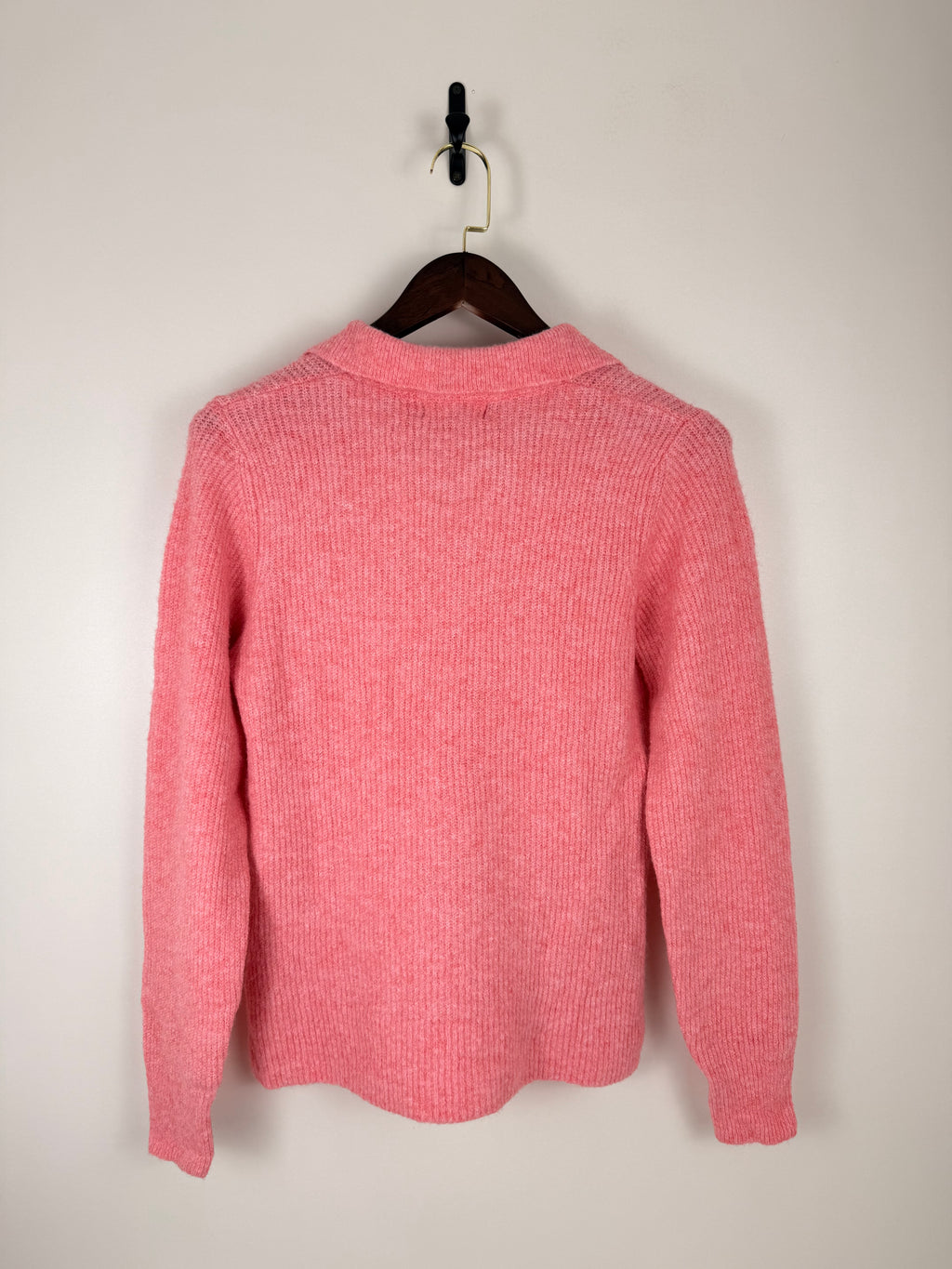 BrakeBurn Collared Knit Sweater