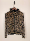 Leopard Print Velour Track Suit