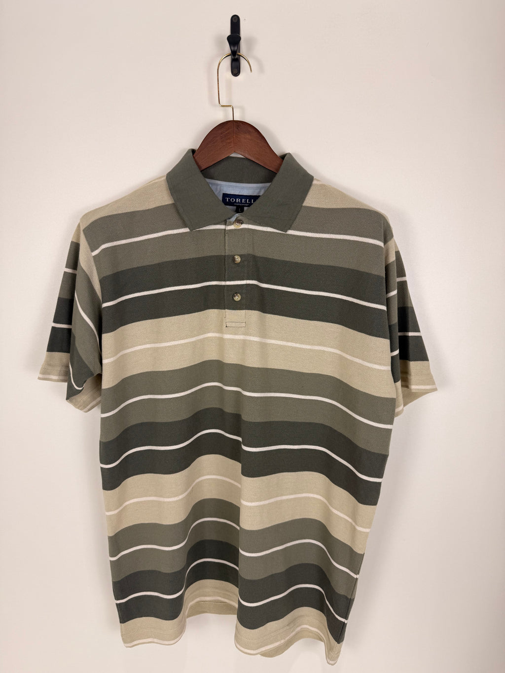 Torelli Menswear Striped Polo Shirt | C:48 L:29