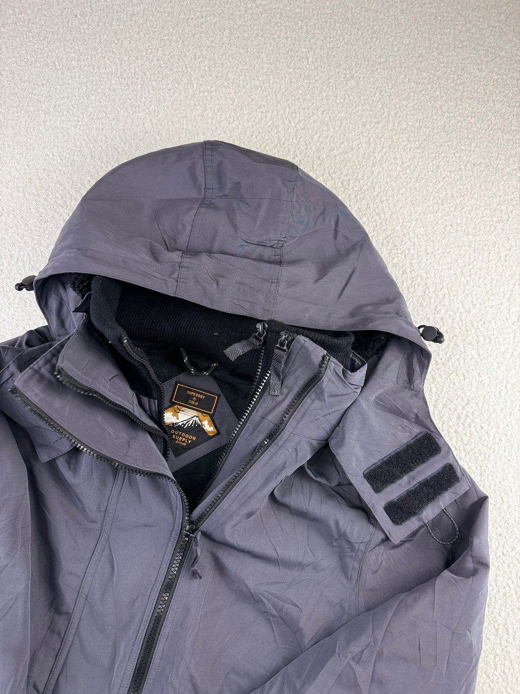 Superdry Outdoor Supply Hooded Technical Jacket | C:42 L:27