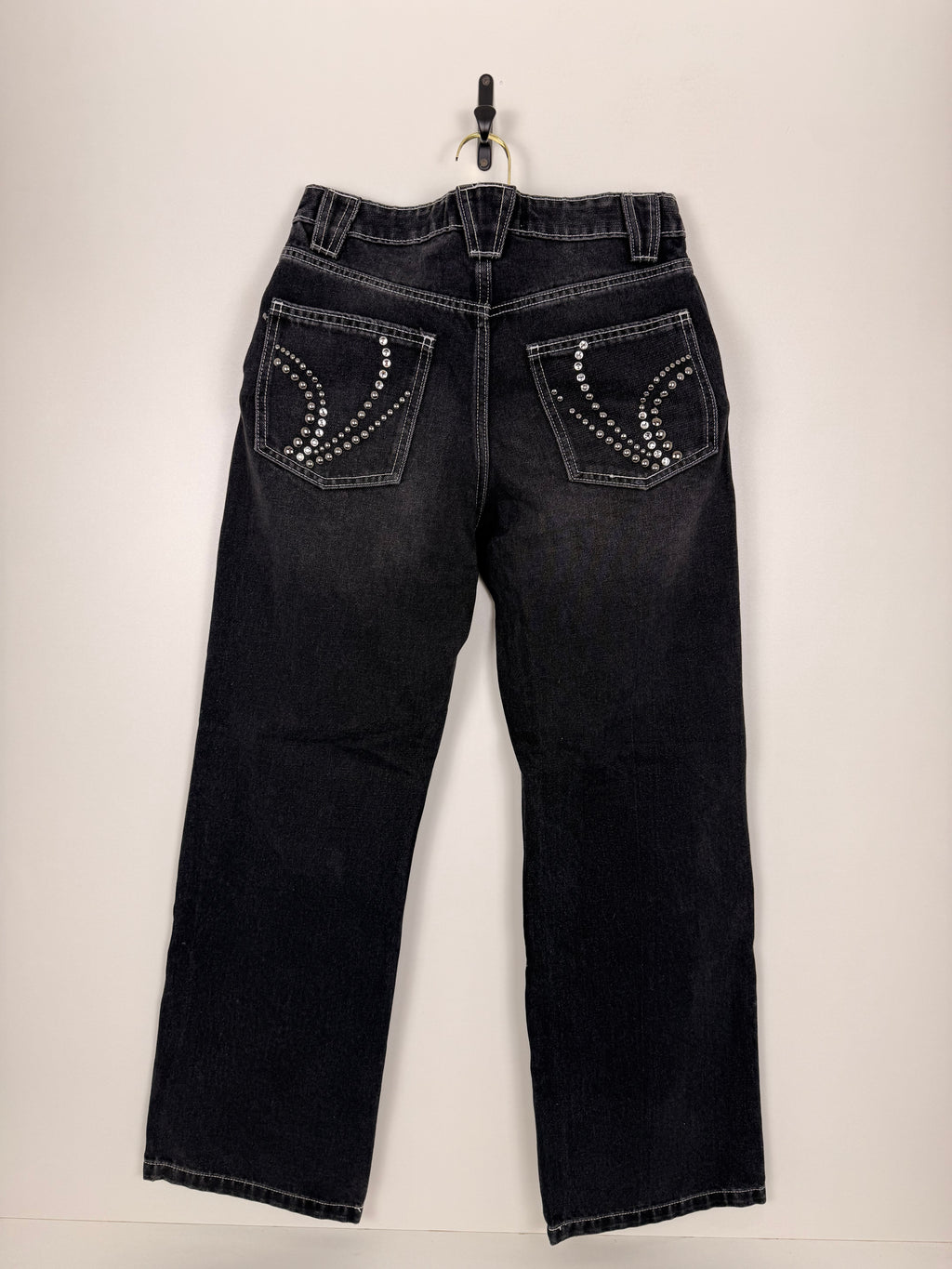 Bershka wide legged embeleshed Jeans