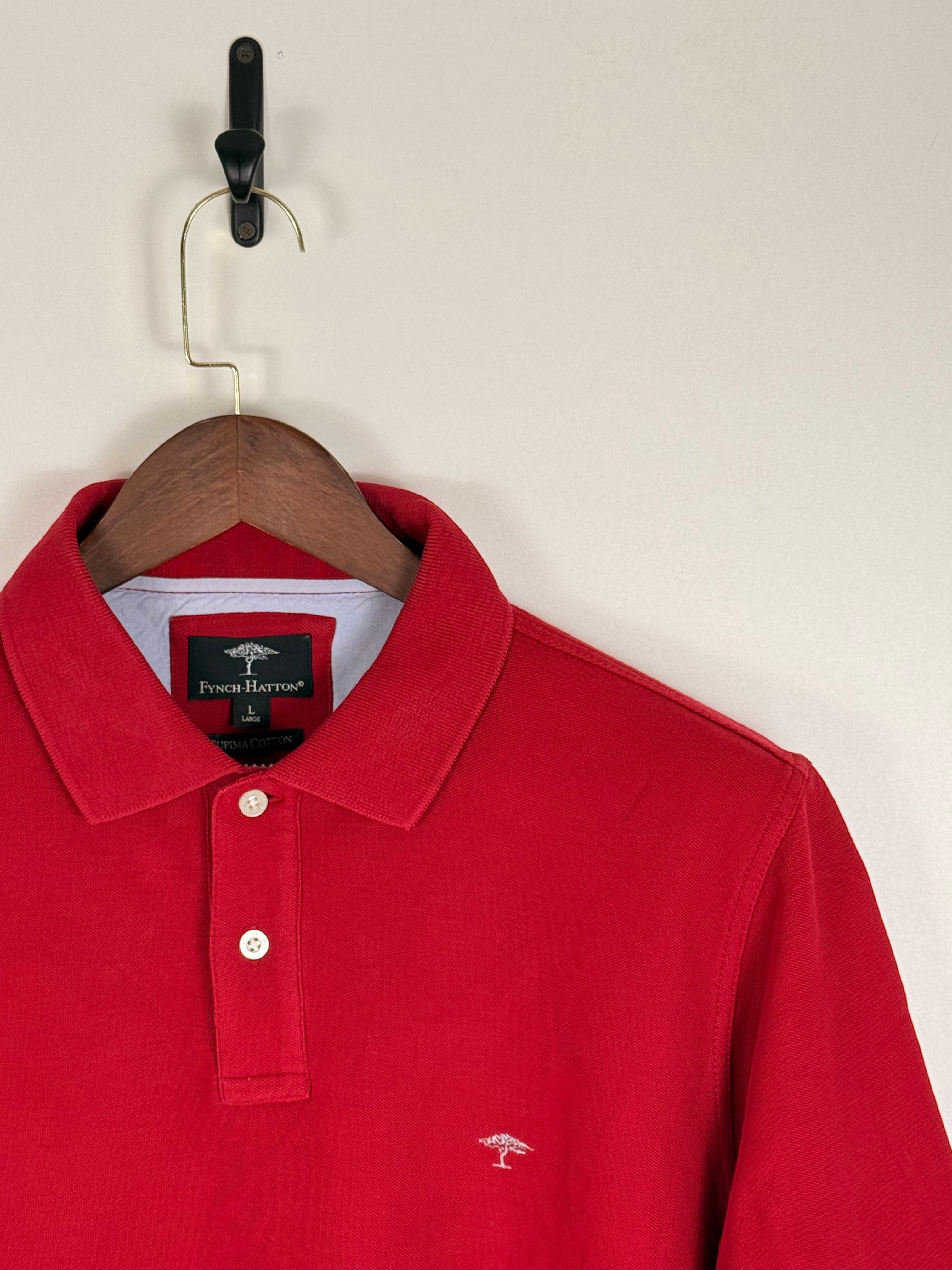 Fynch-Hatton Red Polo Shirt | C:48 L:28