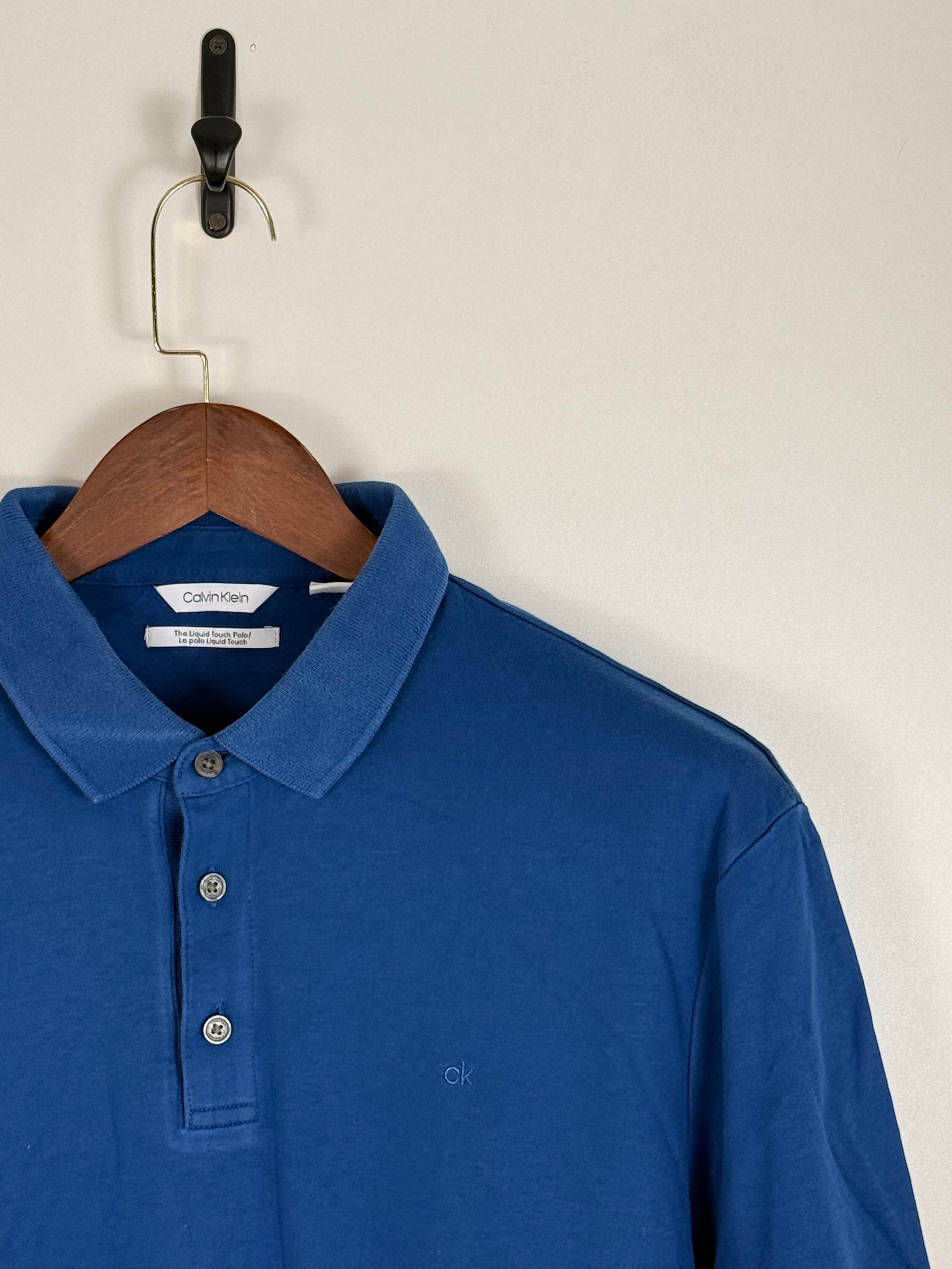 Calvin Klein Blue Polo Shirt | C:46 L:27