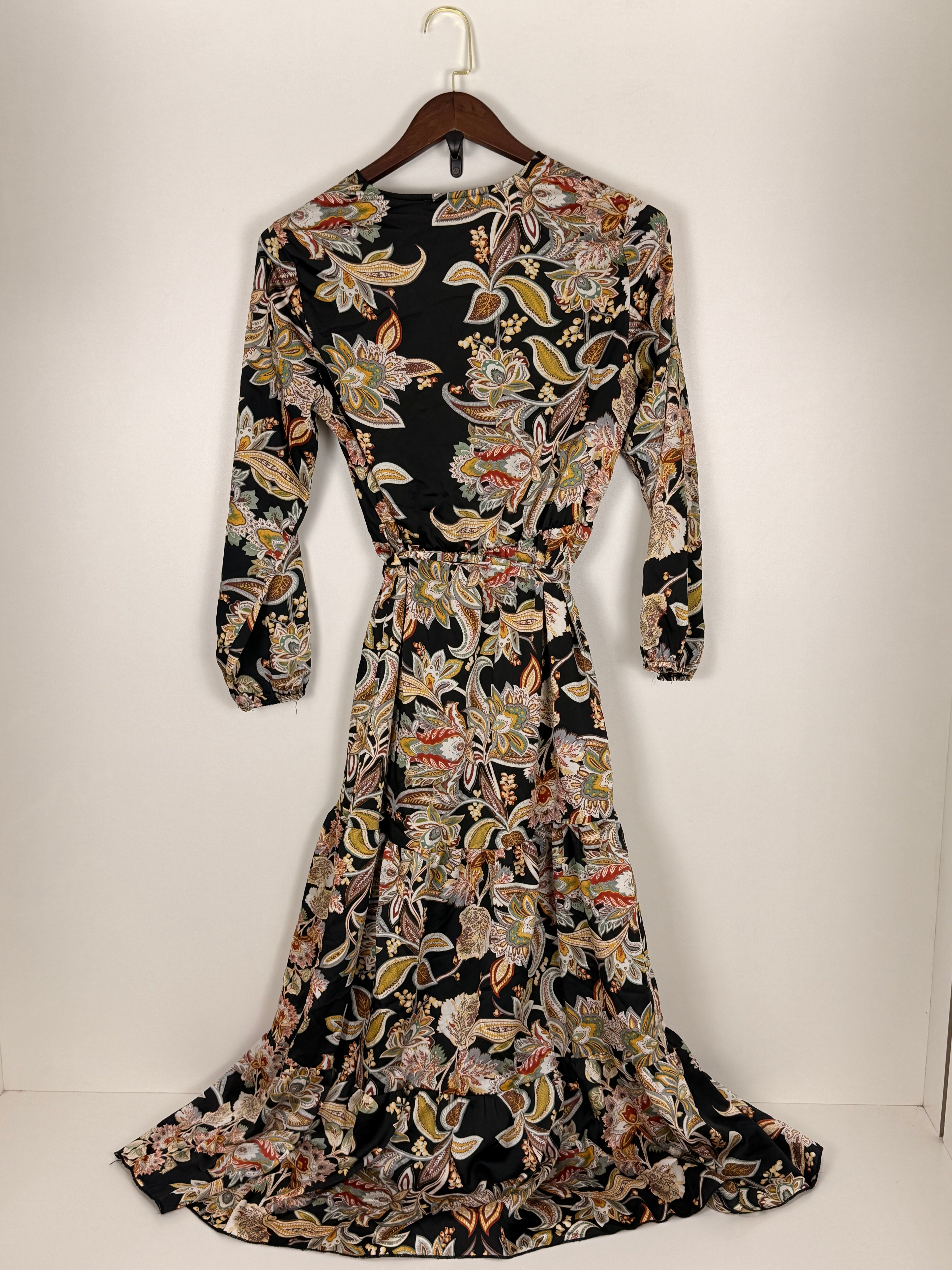 Floral Wrap Dress