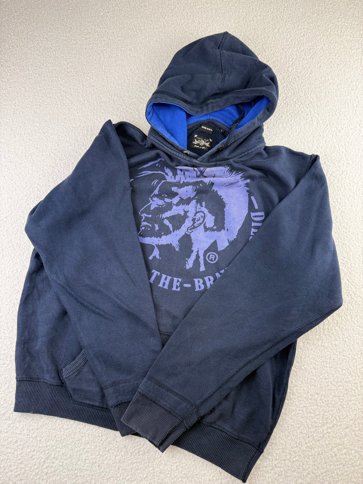 Diesel Graphic Logo Pullover Hoodie | C:52 L:27