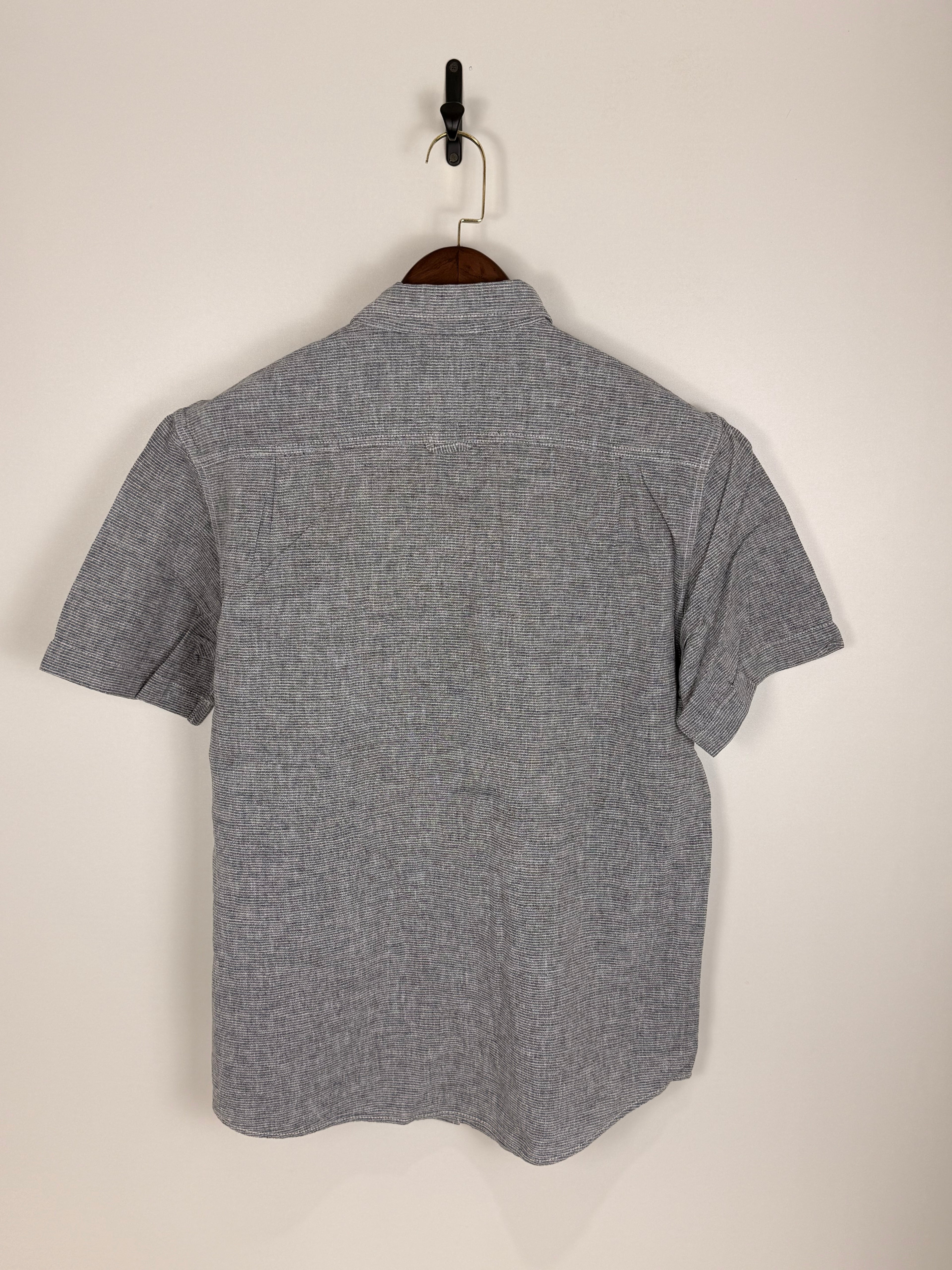C&A Grey Micro-Stripe Shirt | C:46 L:30