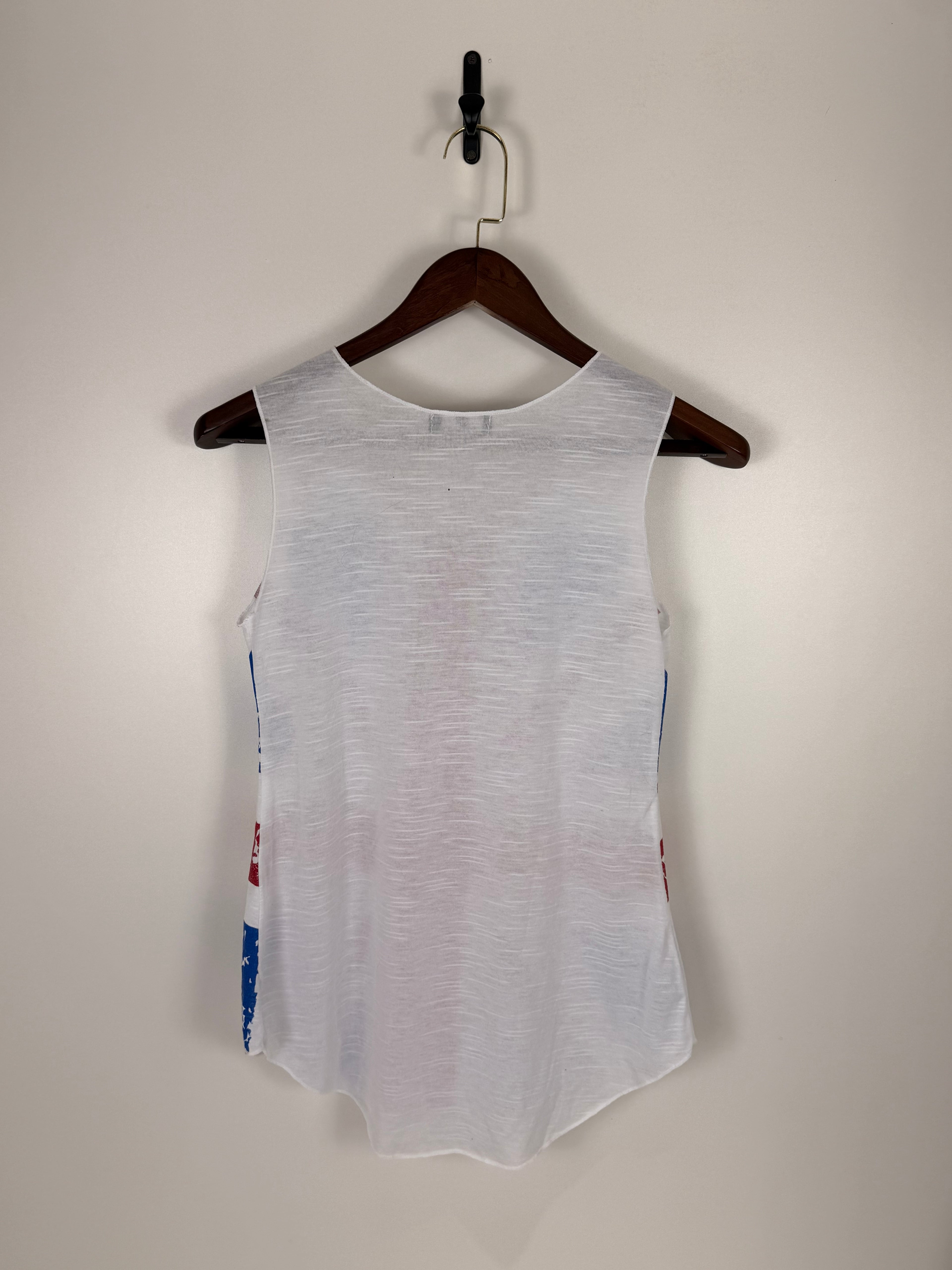 Vintage Union Jack Graphic Tank Top | C:   L:
