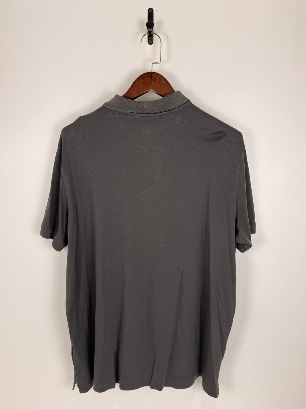 Banana Republic Charcoal Grey Essential Polo | C:52 L:29