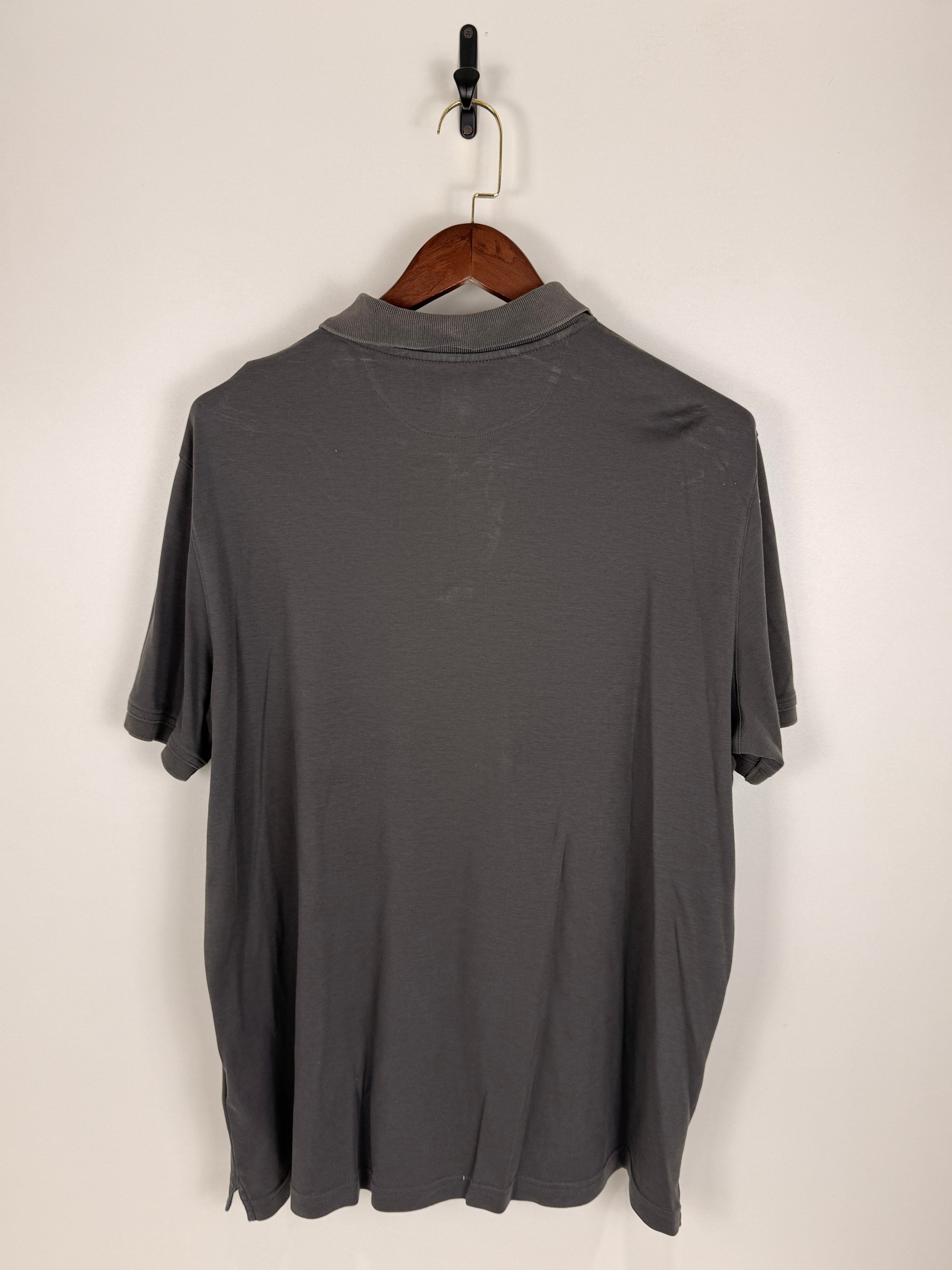 Banana Republic Charcoal Grey Essential Polo | C:52 L:29