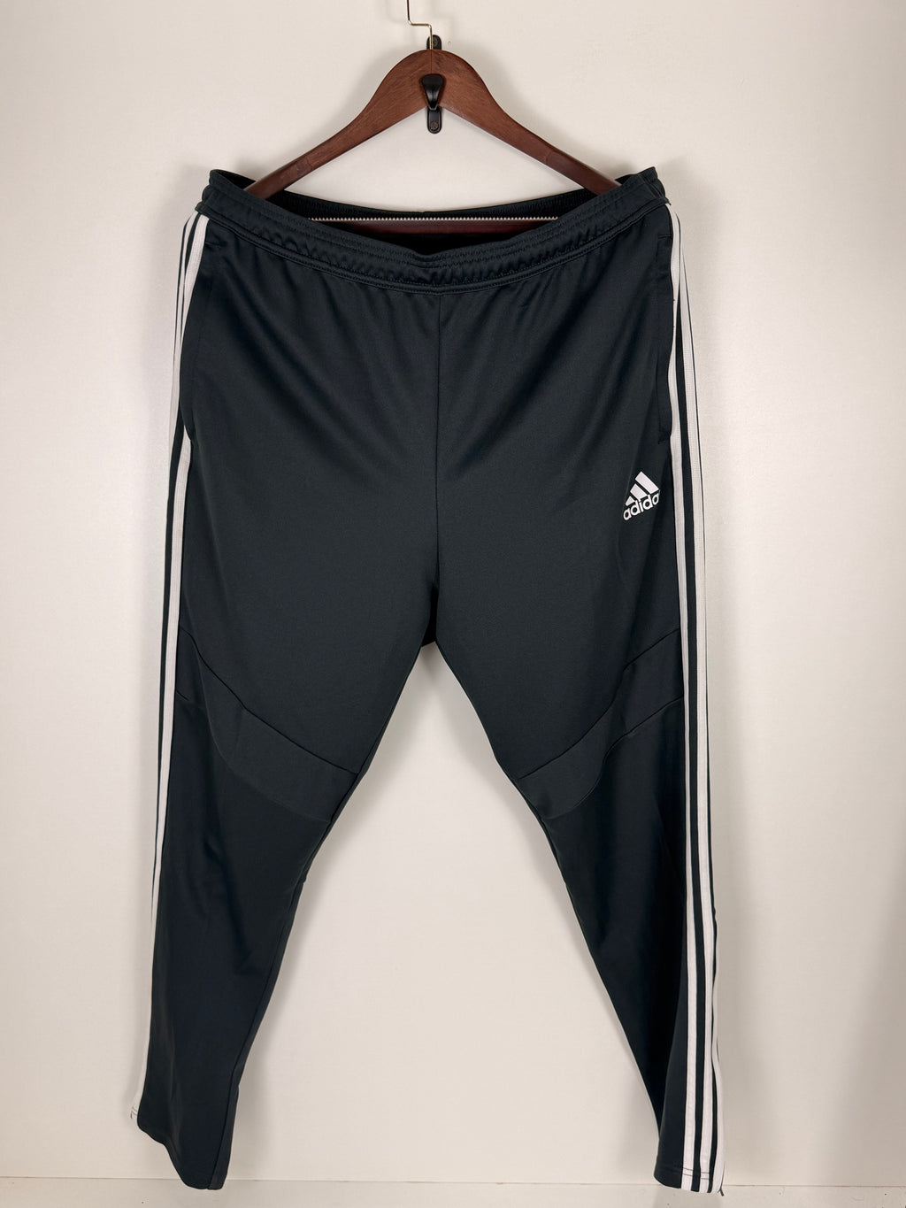Adidas Tiro Black & White 3-Stripes Track Pants | W:    L: