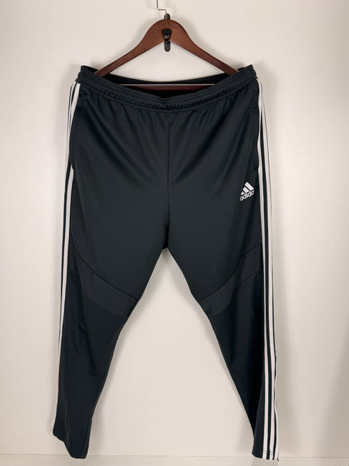 Adidas Tiro Black & White 3-Stripes Track Pants | W:38. L:41