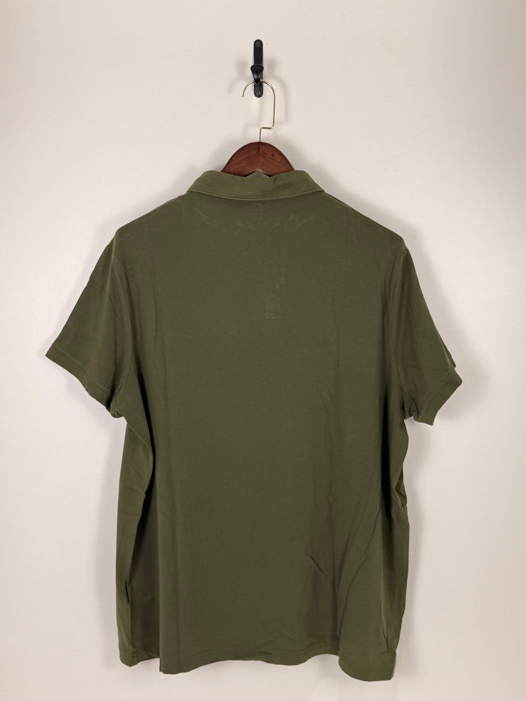 H&M Olive Green Slim Fit Polo Shirt | C:50 L:30