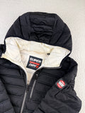 Duck Down Superdry Hooded Quilted Puffer Jacket | C:38 L:25